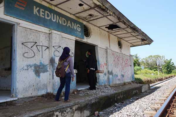 Stasiun Kedundang Kulonprogo, Rabu (24/2/2016). (Sekar Langit Nariswari/JIBI/Harian Jogja)