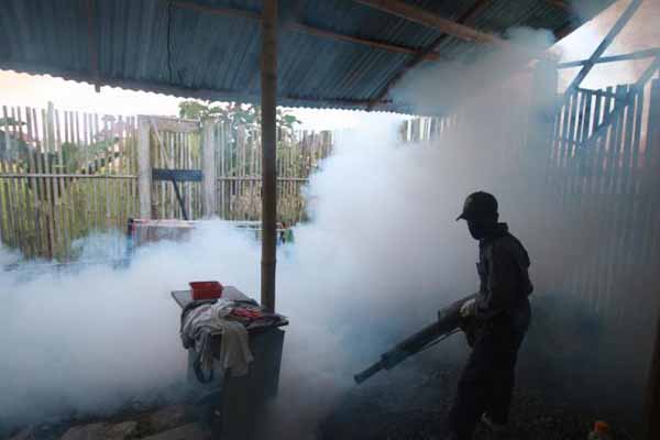 Fogging (Gigih M. Hanafi/JIBI/Harian Jogja)