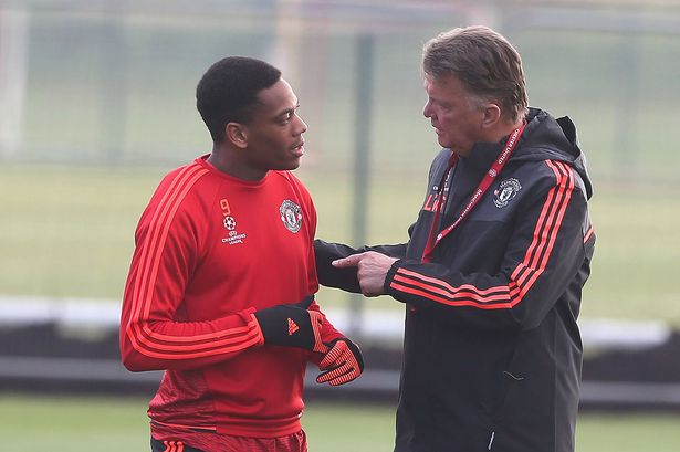 Martial dan Van Gaal (Manchester Evening News)