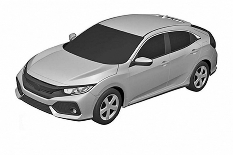 Paten Honda Civic hatchback. (Worldcarfans.com)