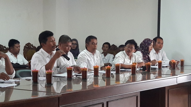 Para pendamping desa di Boyolali beraudiensi dengan DPRD Boyolali, Selasa (19/4/2016). (Hijriyah Al Wakhidah/JIBI/Solopos)