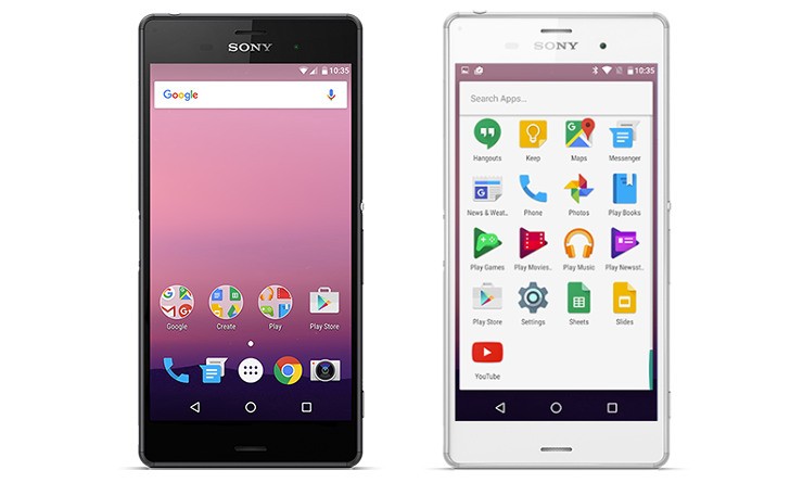 Android N di Xperia Z3 (Gsmarena)
