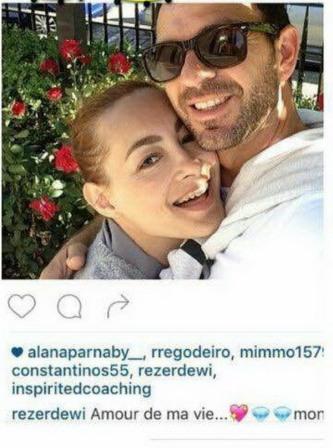 Dewi Rezer dengan pria bule (Instagram)