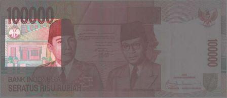 Gambar rumah di uang Rp100.000. (Kaskus)
