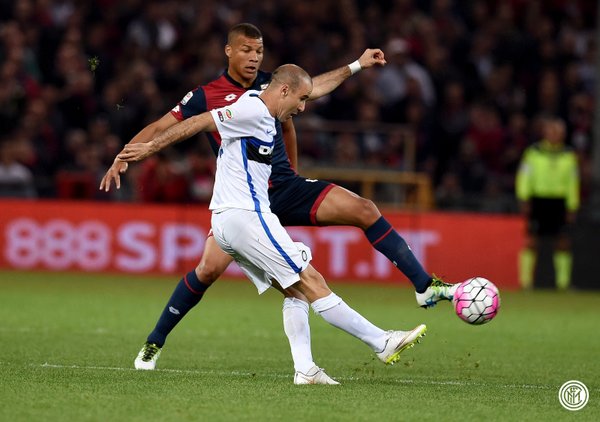 Genoa vs Inter Milan (Twitter)
