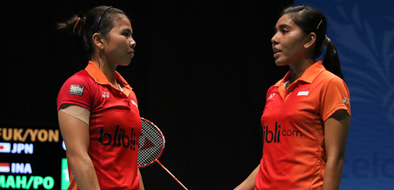 Greysia Polii dan Nitya Krishinda (Badminton Indonesia)