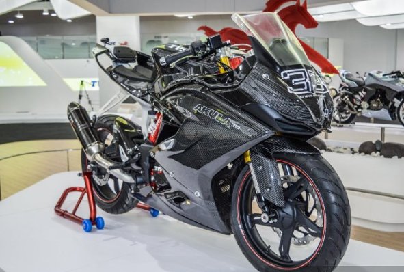 Konsep TVS Akula 310. (Indianautosblog.com)