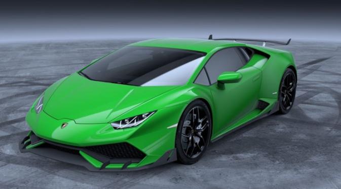 Lamborghini Huracan plus body kit. (Carscoops.com)