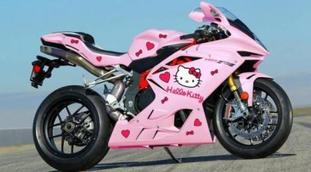 MV Agusta F4 RR Hello Kitty. (Autoevolution.com)