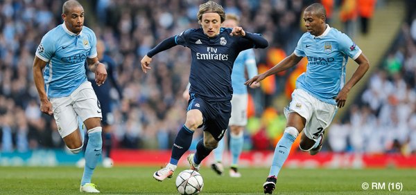Manchester City vs Real Madrid (Twitter)
