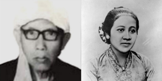 Mbah Soleh Darat (kiri) dan R.A. Kartini (kanan). (Istimewa)