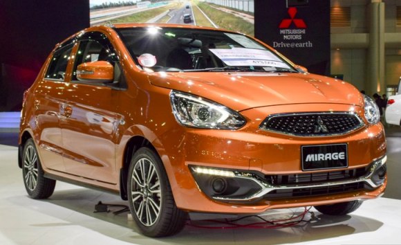 Mitsubishi Mirage facelift di Thailand. (Paultan.org)