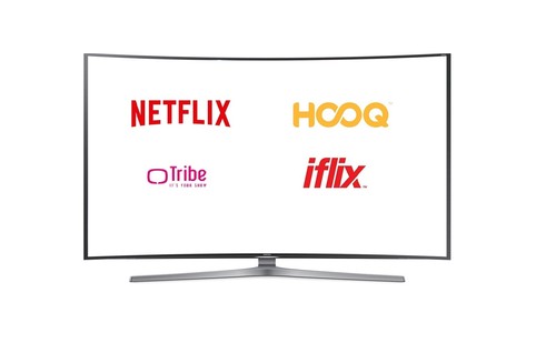 Netflix, Tribe. Hooq dan Iflix (Detik)