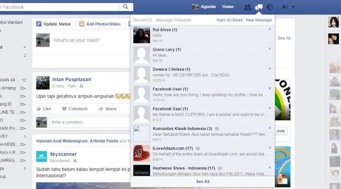 Pesan Tersembunyi Facebook (Liputan6.com)