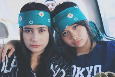 Prilly dan Gritte (Instagram.com/@gritteagatha)