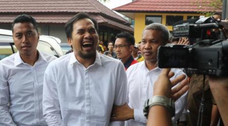 Saipul Jamil di Kejari Jakarta Utara(Liputan6.com)