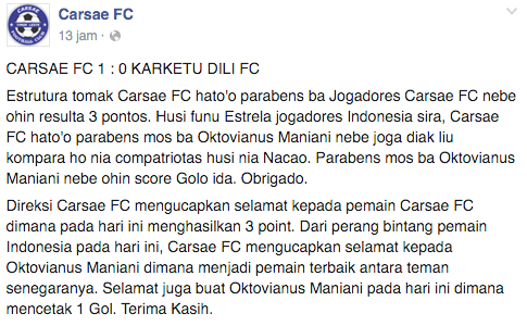 Carsae FC (Facebook)