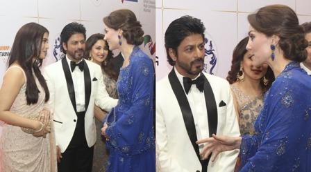 Shahrukh Khan dan Aishwarya Rai sambut Kate Middleton (Indian Express)