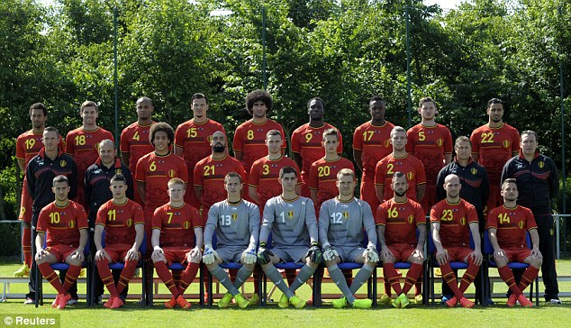 Skuat Belgia (Reuters-Dailymail)