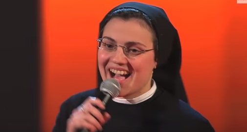 Suor Cristina. (Istimewa/Youtube)