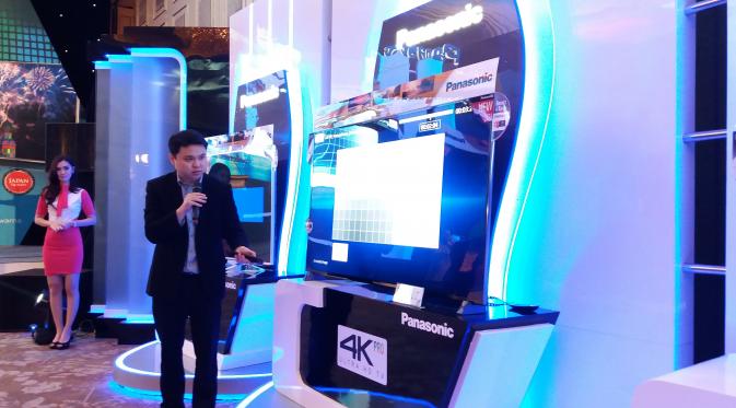 Televisi Viera 4K Panasonic (Liputan6.com)