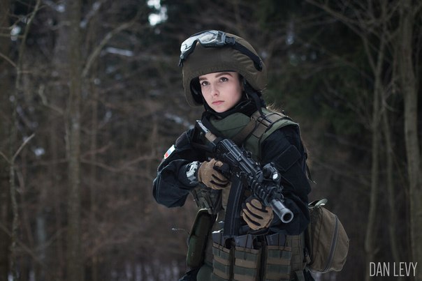 Elena si wanita cantik yang dikira tentara Rusia. (Istimewa)