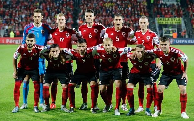 Timnas Albania (Telegraph.co.uk)
