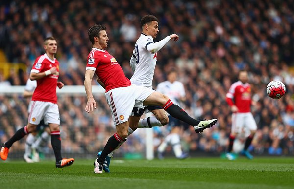 Tottenham Hotspur vs MU (Twitter)