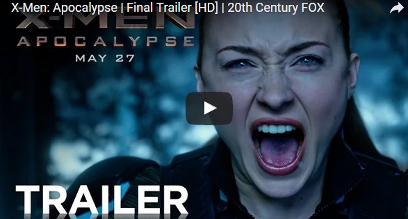 Trailer terbaru X-Man: Apocalypse. (Istimewa/Youtube)