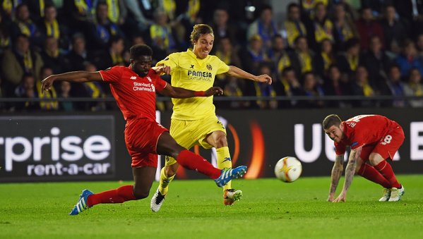 Villareal vs Liverpool (Twitter)