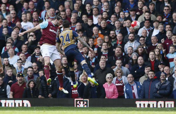West Ham Vs Arsenal (Twitter)