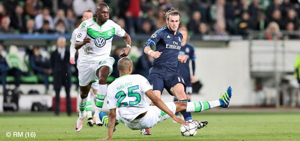 Wolfsburg vs Madrid Twitter)