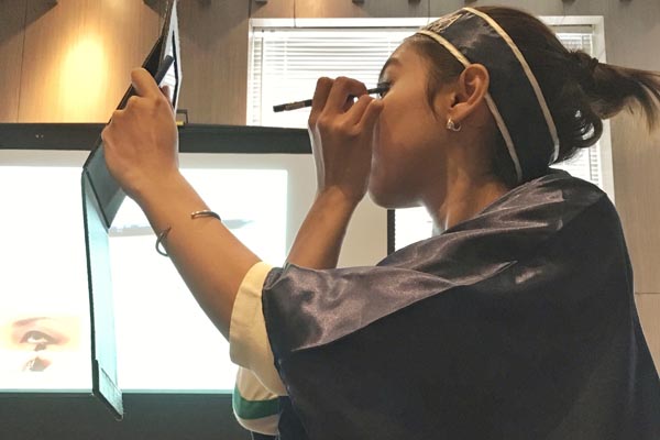Salah satu peserta beauty class di The 1O1 Yogyakarta Tugu. (Istimewa)