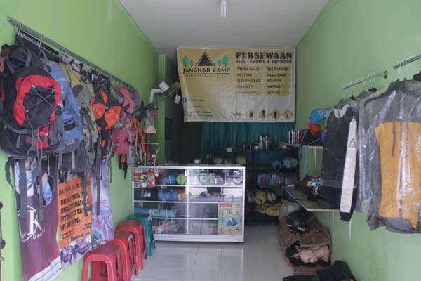 Kios Jangkar Camp. (Istimewa)