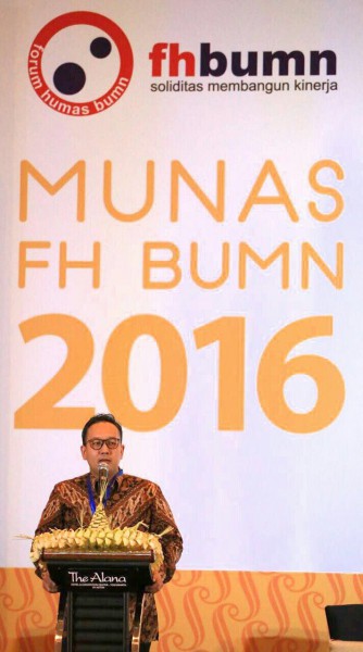 Ahmad Reza, Bank Mandiri, Pimpin Forum Humas BUMN 2016-2019