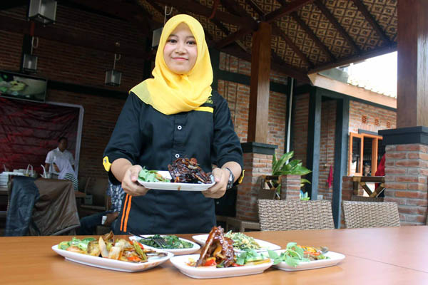Menu-menu yang disediakan di Roemah Boemboe di Tegalturi, Giwangan, Jogja, Senin (25/4/2016). (Bernadheta Dian Saraswati/JIBI/Harian Jogja)