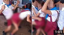 Rekaman siswi di Kuba sedang Twerking. (Istimewa)