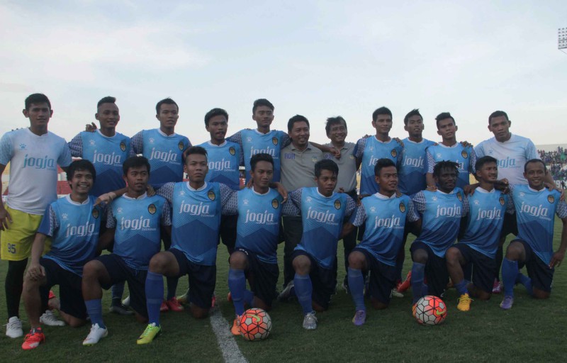 Jersey Baru PSIM yang disediakan oleh Kelme Indonesia (Harian Jogja/JIBI/Arif Junianto)