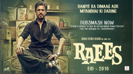 Shahrukh Khan di film Raees (www.indianewsbulletin.com)