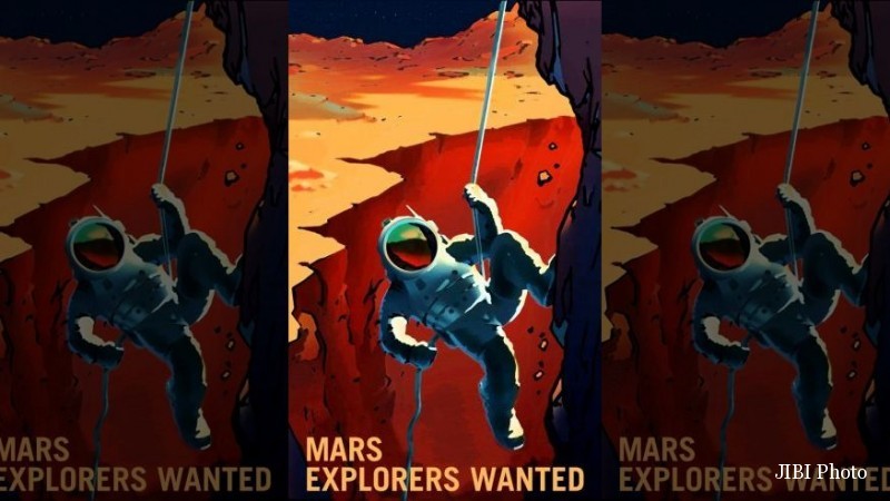 Poster Loker di Mars (Foxnews)