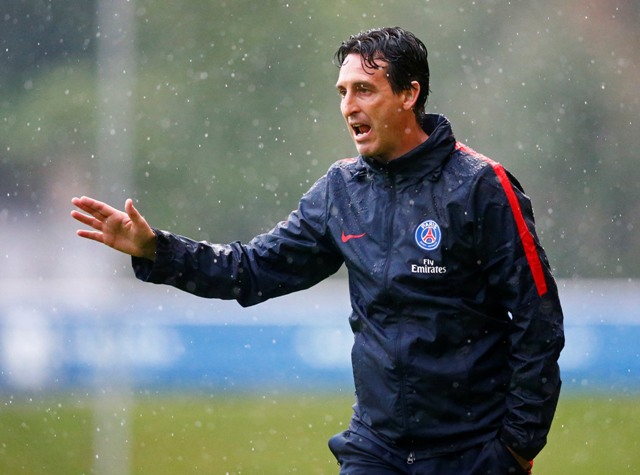 Pelatih PSG, Unai Emery (Reuters / Dominic Ebenbichler)