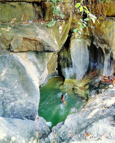 Objek wisata alam Kedung Goro di Desa Bolo, Kecamatan Wonosegoro, Boyolali.(Aries Susanto/JIBI/Solopos)