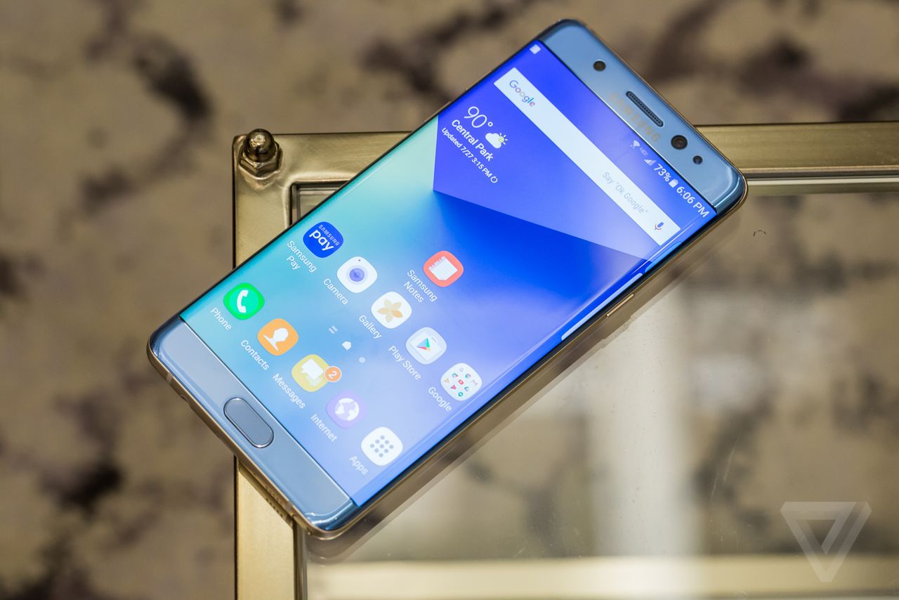 Samsung Galaxy Note 7 (Theverge)