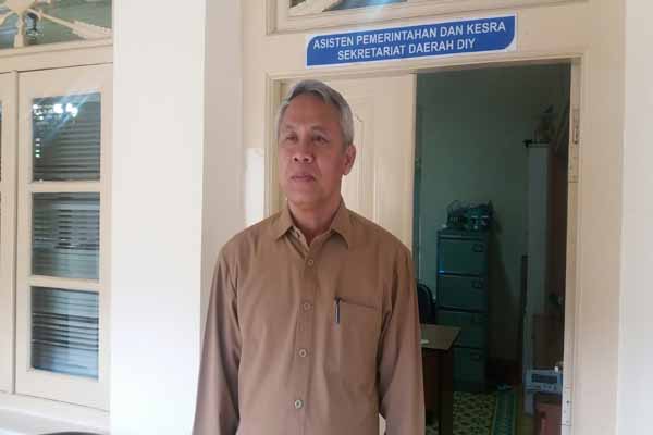 Sulistyo sebagai Pelaksana Tugas (Plt) Walikota Jogja (Sunartono/JIBI/Harian Jogja)