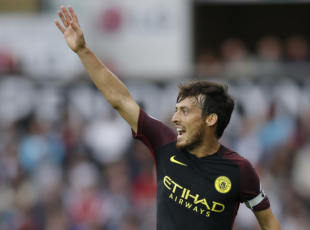 Pemain Manchester City, David Silva. (Reuters / Andrew Couldridge)