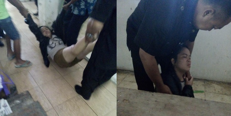 Remaja gila yang diamankan Satpol PP. (Istimewa/Facebook.com/benny saputra)