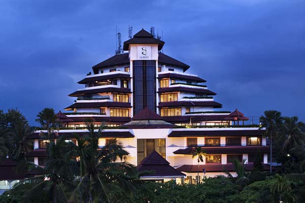Bangunan GQ Hotel tampak depan. (Foto Istimewa)