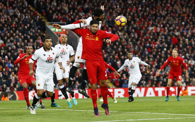 Liverpool vs Watford (Reuters / Jason Cairnduff)