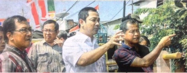 Wali Kota Semarang Hendrar Prihadi menyosialisasikan #LaporHendi. (Instagram.com)