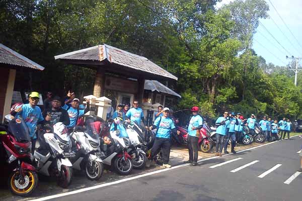 Peserta NMAX Explore Karimun Jawa. (Istimewa: Dinamika Media Pariwara)